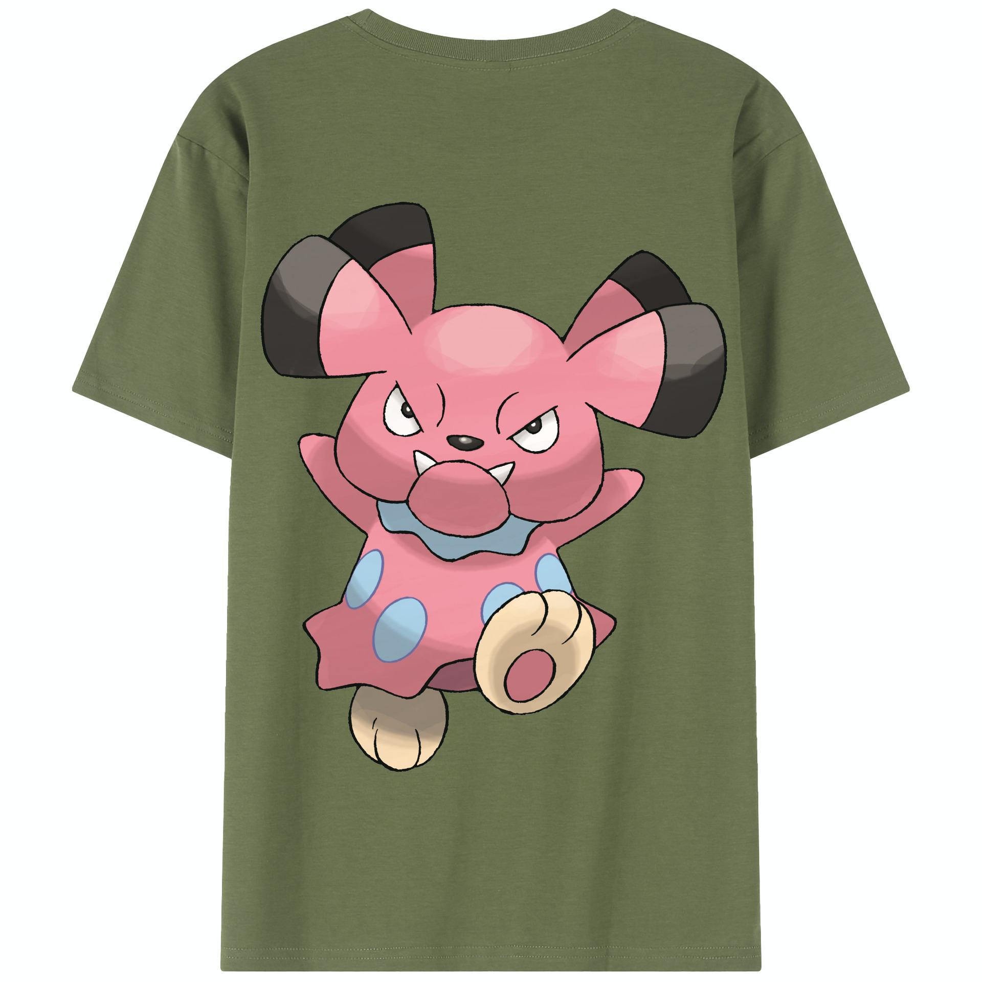 （画像用） ポケットモンスター Pokémon 綿100％半袖Tシャツ（背面プリント）